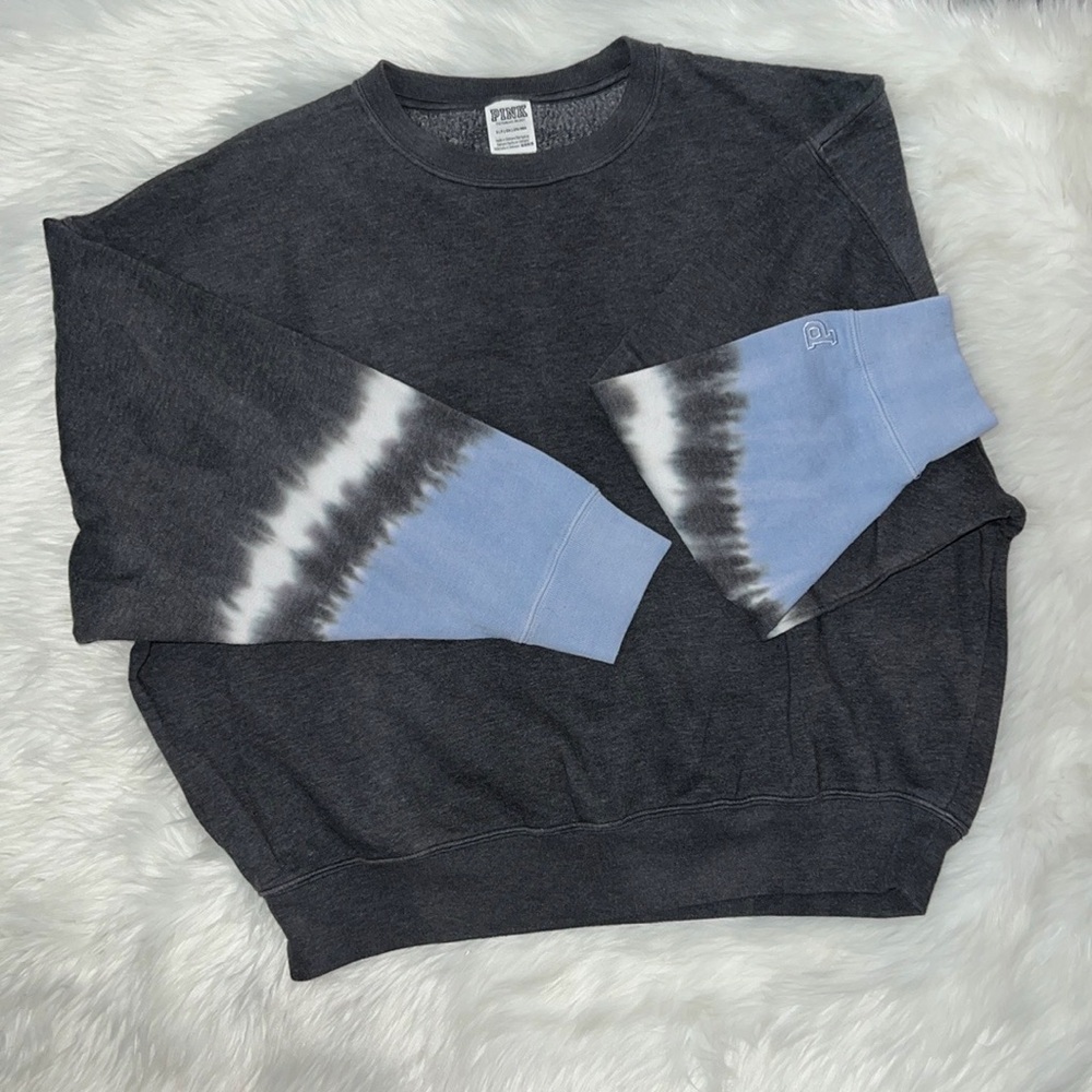 PINK Victoria’s Secret VS sweatshirt tie dye S